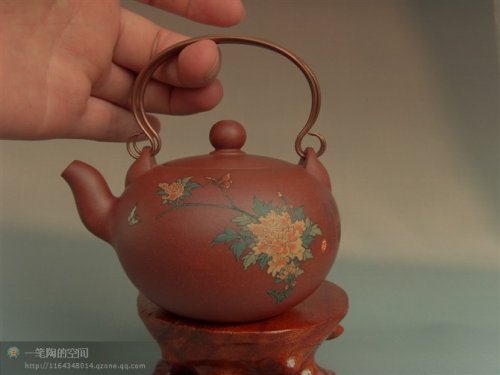 李经强紫砂壶 国色一粒珠 