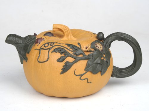 尹月华紫砂壶 南瓜壶小  450... 