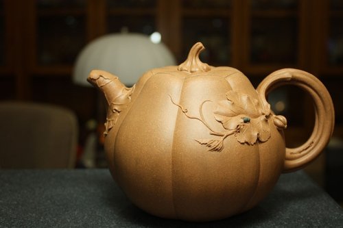 周敏紫砂壶 金钟瓜 