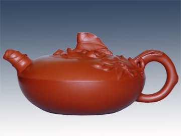 潘孟华紫砂壶 海棠 