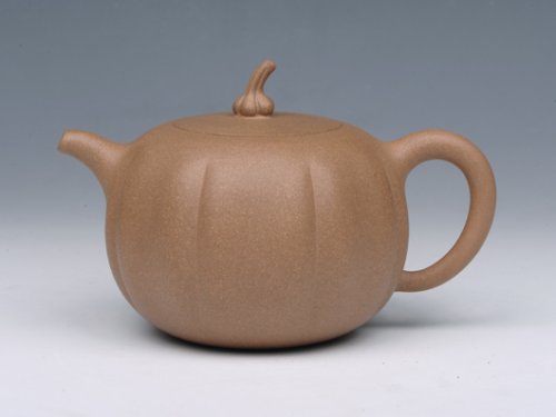 钱红月紫砂壶 南瓜壶 