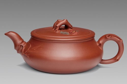 吴菊芳紫砂壶 国色君子 