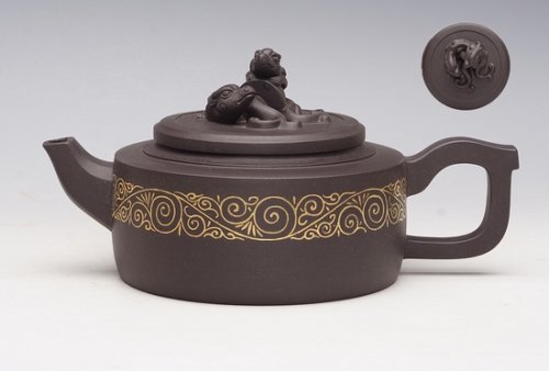 郭超刚紫砂壶 螭龙楚韵 