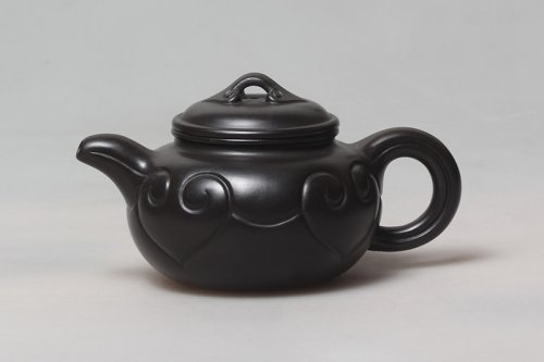 陆奕紫砂壶 仿古如意 