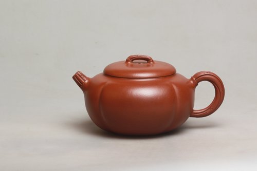 高卫萍紫砂壶 柿圆 