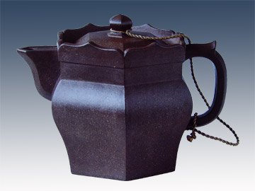 时大彬紫砂壶 僧帽壶 