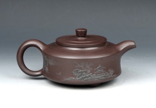 庄建初紫砂壶 周盘（获奖壶） 