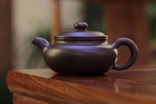 周倩紫砂壶 仿古 
