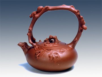 史志鹏紫砂壶 闲云秋趣 