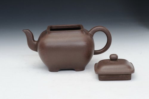 富雯伟紫砂壶 金玉四方 (3) 