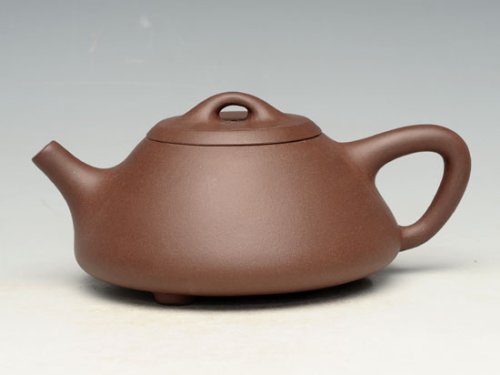 冯文娟紫砂壶 子冶石瓢（紫泥）300cc 