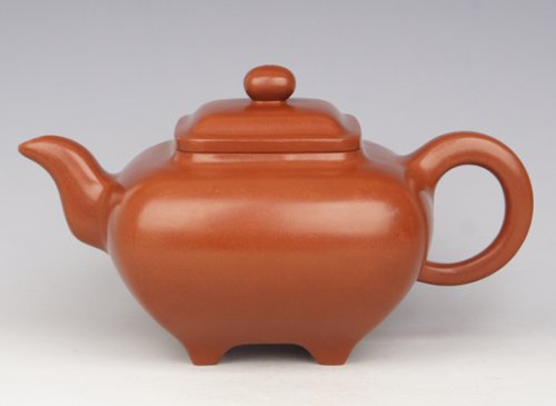 张建彬紫砂壶 朱泥传炉（坯） 