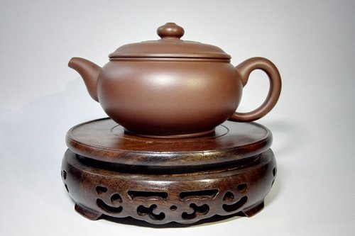 陈玉芳紫砂壶 菱花 