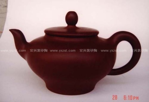 邢洪林紫砂壶 美人肩壶 