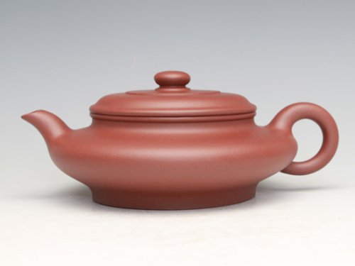 华雪琴紫砂壶 大虚扁 