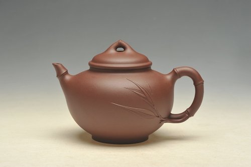 周杰紫砂壶 竹 韵 