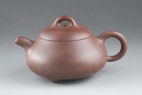 朱凤妹紫砂壶 石瓢 