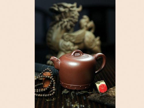 朱建明紫砂壶 欢天喜地 