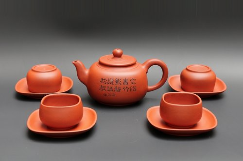 鲍正平紫砂壶 朴玉茶具 