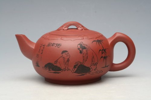 朱耀群紫砂壶 如意 