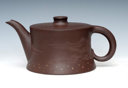 穆明龙紫砂壶 星曲 