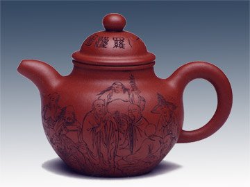 何忍群紫砂壶 圆珠 