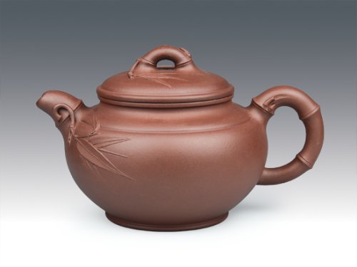 冯盘军紫砂壶 圆竹 