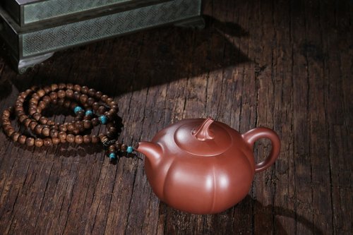 闵军紫砂壶 锦绣 