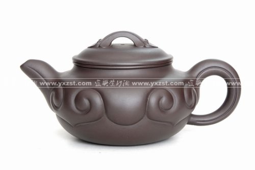 周寅福紫砂壶 仿古如意<徐宝珍> 