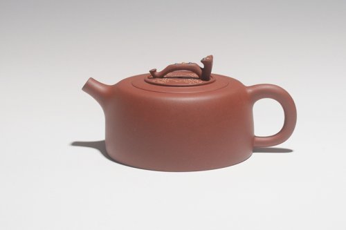 王超群紫砂壶 招财进宝 