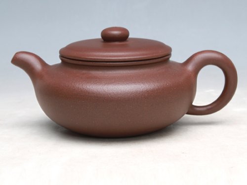 张雪琴紫砂壶 大口扁腹 