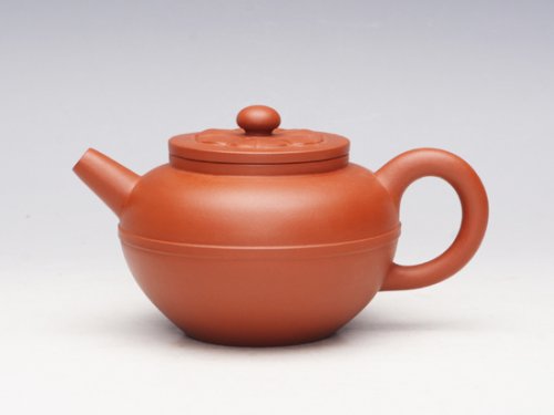 陈国伟紫砂壶 菱花莲子 