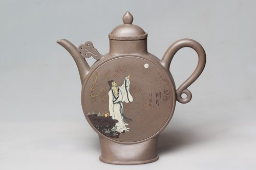 沈国良紫砂壶 太白邀月 