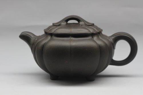 张志强紫砂壶 如意筋囊 