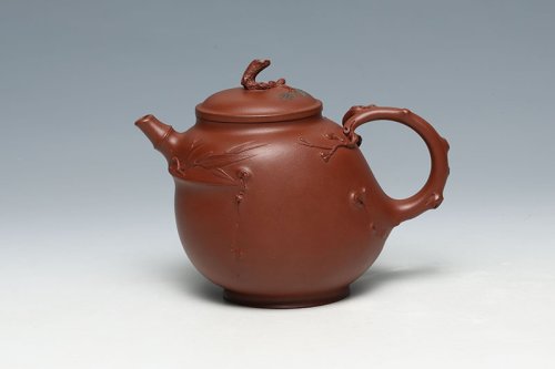 潘跃明紫砂壶 清隐 