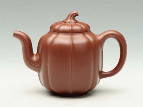 邵文紫砂壶 茄段（大红袍） 