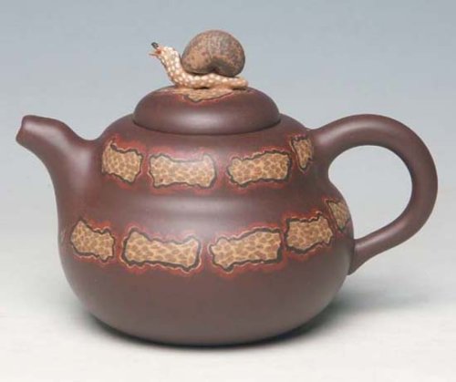 张伟军紫砂壶 延年益寿壶 
