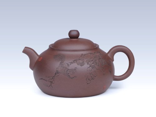 储国峰紫砂壶 暗香壶 
