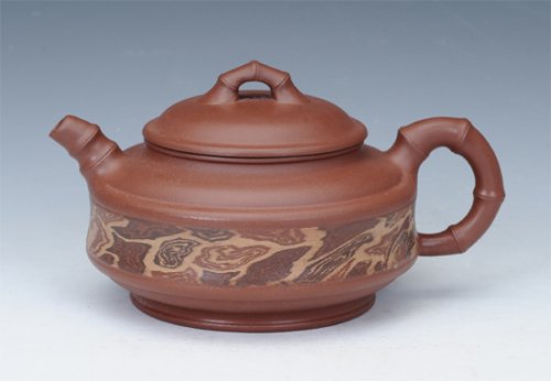 邵南平紫砂壶 雨花竹 