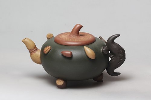 顾燕萍紫砂壶 百果 