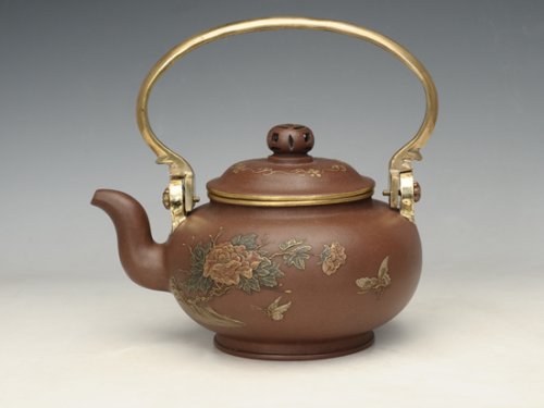 王耀华紫砂壶 荣华富贵 