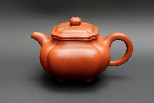 鲍正平紫砂壶 葵方 