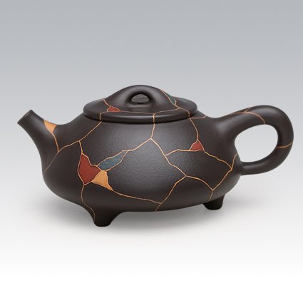 高俭紫砂壶 冰片石瓢六 