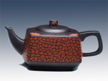 蒋建军紫砂壶 五福临门 