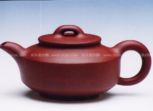 庄永忠紫砂壶 扁石壶 