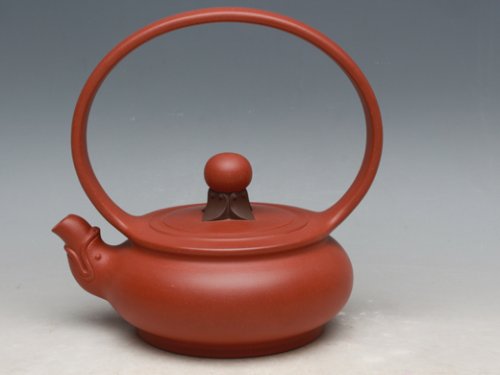 吴国芬紫砂壶 游龙戏珠 