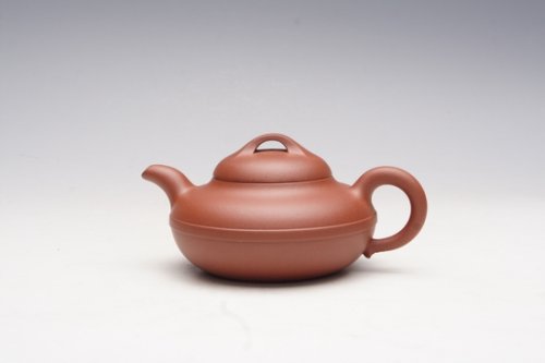 周军强紫砂壶 线圆 