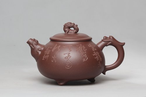 毛文杰紫砂壶 祥瑞 