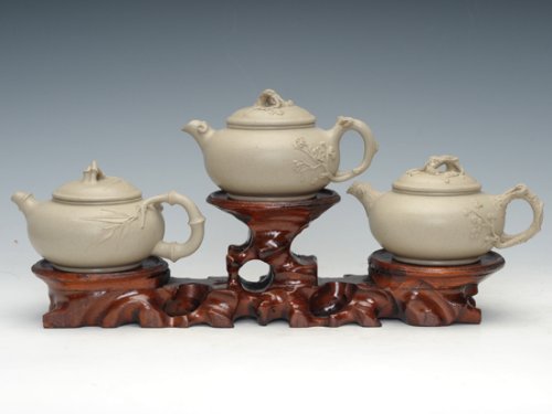 余颖紫砂壶 岁寒三友 