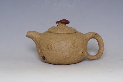 鲍国新紫砂壶 灵芝供春 